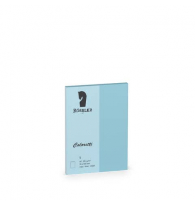 Blanko-Grußkarten 220709517 A7 74mm/148mm x 105mm (BxH) 225g himmelblau