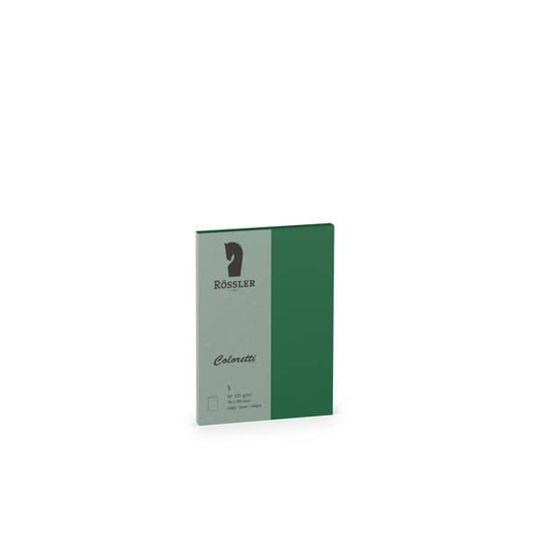 10 Stück Rössler Blanko-Grußkarten 220709571 A7 74mm/148mm x 105mm (BxH) 225g forest 4014969573839 Rössler 5 Stück