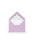 Designbriefumschlag Paperado 1103007045, C7, nassklebend, 100g, orchidee