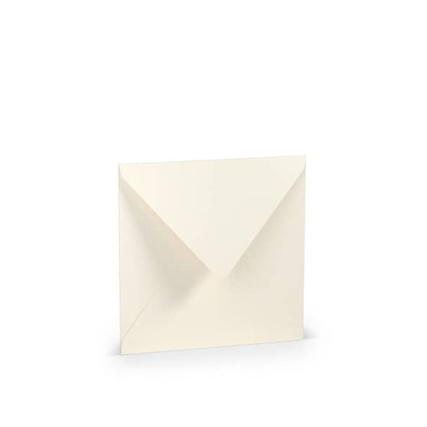 10 Stück Rössler Designbriefumschlag Paperado 1103040012, quadratisch, nassklebend, 100g, ivory 4014969584071 Rössler 5 Stück