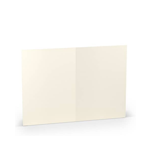 10 Stück Rössler Blanko-Grußkarten 1103072012 DIN B6  Hoch doppelt 220g planliegend ivory 4014969584132 Rössler 5 Stück
