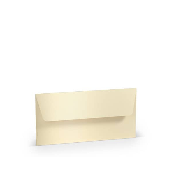 10 Stück Rössler Designbriefumschlag Paperado 1103002303, Din Lang, nassklebend, 120g, candle light 4014969584224 Rössler 5 Stück