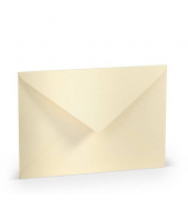 Designbriefumschlag Paperado 1103011303, C5, nassklebend, 100g, candle light