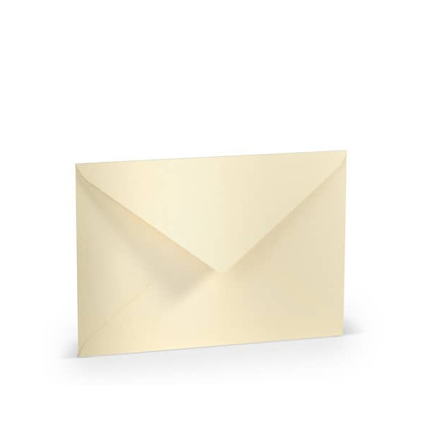 10 Stück Rössler Designbriefumschlag Paperado 1103011303, C5, nassklebend, 100g, candle light 4014969584323 Rössler 5 Stück