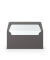 Designbriefumschlag Paperado 164002176, Din Lang, nassklebend, 100g, schiefer