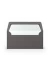 Designbriefumschlag Paperado 164002176, Din Lang, nassklebend, 100g, schiefer