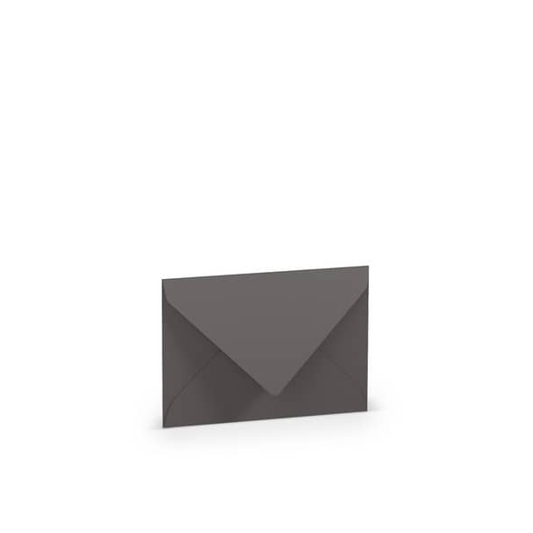 50 Stück Rössler Designbriefumschlag Paperado 164007176, C7, nassklebend, 100g, schiefer 4014969585702 Rössler