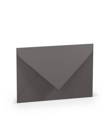 Designbriefumschlag Paperado 164020176, B6, nassklebend, 100g, schiefer gerippt
