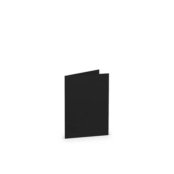 50 Stück Rössler Blanko-Grußkarten 16400970 A7 148mm x 105mm (BxH) 220g schwarz 4014969604922 Rössler