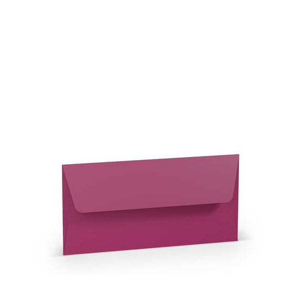 10 Stück Rössler Designbriefumschlag Paperado 1103002046, Din Lang, nassklebend, 100g, amarena 4014969606919 Rössler 5 Stück
