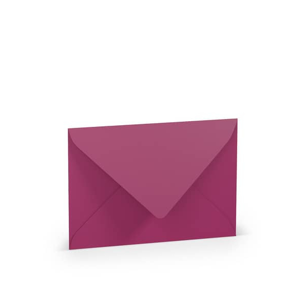 10 Stück Rössler Designbriefumschlag Paperado 1103005046, C6, nassklebend, 100g, amarena 4014969606933 Rössler 5 Stück
