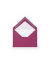 Designbriefumschlag 1103007046, C7, nassklebend, 100g, amarena