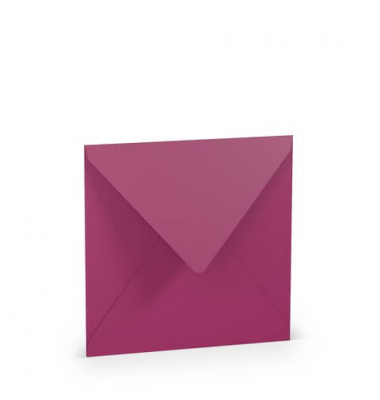 Designbriefumschlag 1103040046, quadratisch, nassklebend, 100g, amarena