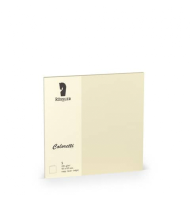 Blanko-Grußkarten 220741512 157/314 157mm x 157mm (BxH) 225g creme