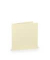 Blanko-Gru&szlig;karten 220741512 157/314 157mm x 157mm (BxH) 225g creme