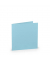 Blanko-Grußkarten 220741517 157/314 157mm x 157mm (BxH) 225g himmelblau
