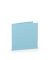 Blanko-Grußkarten 220741517 157/314 157mm x 157mm (BxH) 225g himmelblau