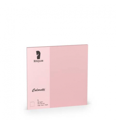 Blanko-Grußkarten 220741523 157/314 157mm x 157mm (BxH) 225g rosa