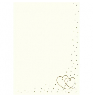 Design Papier A4 gold