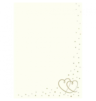 Design Papier A4 gold