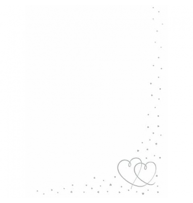 Design Papier A4 silber