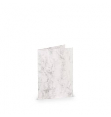 Blanko-Grußkarten 1103009014 220g grau marmora
