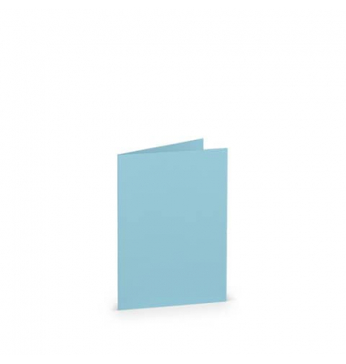 Blanko-Grußkarten 1103009124 220g aquablau