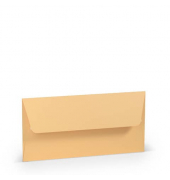 Designbriefumschlag Paperado 164091122, Din Lang, haftklebend, 100g, melon