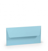 Designbriefumschlag 164091124, Din Lang, haftklebend, 100g, aquablau