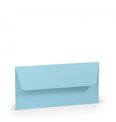 Designbriefumschlag 164091124, Din Lang, haftklebend, 100g, aquablau