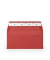 Designbriefumschlag 164091126, Din Lang, haftklebend, 100g, tomate