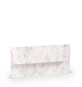 Briefumschlag 16409114 Din Lang ohne Fenster haftklebend mit Abziehstreifen 100g grau marmora