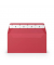 Designbriefumschlag 16409136, Din Lang, haftklebend, 100g, rot