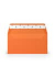 Briefumschlag 16409121 Din Lang ohne Fenster haftklebend mit Abziehstreifen 100g orange