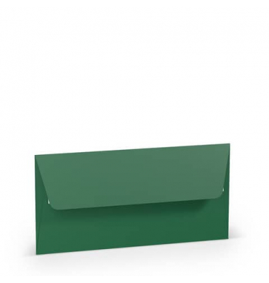 Designbriefumschlag 16409197, Din Lang, haftklebend, 100g, tannengrün