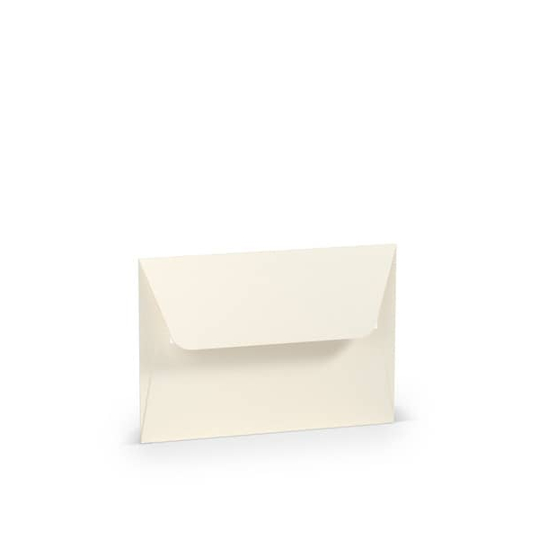 50 Stück Rössler Designbriefumschlag Paperado 16409212, C6, haftklebend, 100g, ivory 4014969648599 Rössler