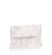 Designbriefumschlag 16409214, C6, haftklebend, 100g, grau marmora