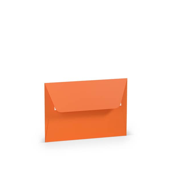 50 Stück Rössler Designbriefumschlag Paperado 16409221, C6, haftklebend, 100g, orange 4014969648759 Rössler