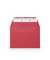 Designbriefumschlag Paperado 16409236, C6, haftklebend, 100g, rot