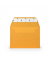 Designbriefumschlag 16409243, C6, haftklebend, 100g, ocker