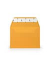 Designbriefumschlag 16409243, C6, haftklebend, 100g, ocker
