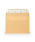 Designbriefumschlag Paperado 164093122, B6, haftklebend, 100g, melon