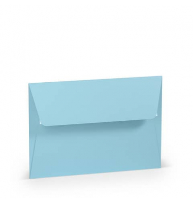 Designbriefumschlag 164093124, B6, haftklebend, 100g, aquablau