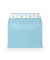 Designbriefumschlag 164093124, B6, haftklebend, 100g, aquablau