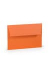 Briefumschlag 16409321 B6 ohne Fenster haftklebend mit Abziehstreifen 100g orange