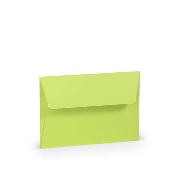 50 Stück Rössler Designbriefumschlag Paperado 16409322, B6, haftklebend, 100g, maigrün 4014969649220 Rössler