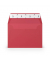 Designbriefumschlag 16409336, B6, haftklebend, 100g, rot