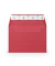 Designbriefumschlag 16409336, B6, haftklebend, 100g, rot