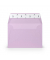 Designbriefumschlag Paperado 16409345, B6, haftklebend, 100g, orchidee