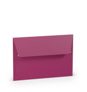 Designbriefumschlag 16409346, B6, haftklebend, 100g, amarena
